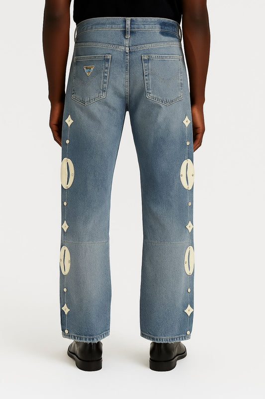 Blue Vintage Cowrie Denim