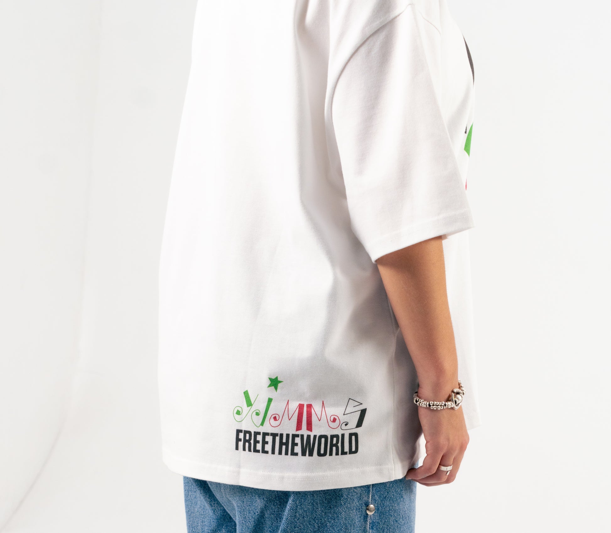FREETHEWORLD TEE - Yimms
